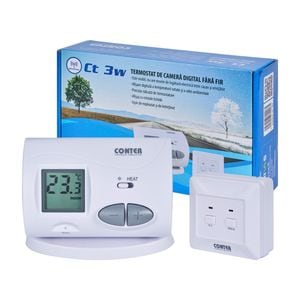 Termostat electronic digital Conter CT3W, fara fir