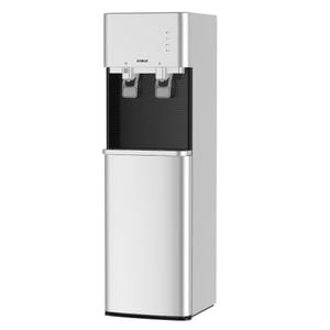 Dozator de apa de podea cu compresor Samus WDSF-254CS, Putere incalzire apa 500 W, Putere racire apa 85 W, Bidon 11/19 L, Siguranta copii, Incarcare frontala, Argintiu