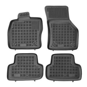 Set covorase auto Rezaw Plast, pentru Audi A3 8V 2013-2020, 4 bucati, Negru