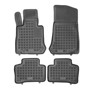 Set covorase auto Rezaw Plast, pentru Mercedes GLC 2015-2022, 4 bucati, Negru