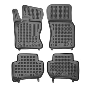 Set covorase auto Rezaw Plast, pentru Jaguar F-Pace 2016-prezent, 4 bucati, Negru