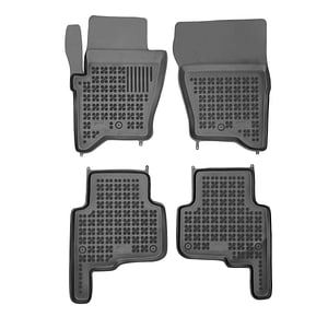 Set covorase auto Rezaw Plast, pentru Land Rover Discovery 2004-2016, 4 bucati, Negru
