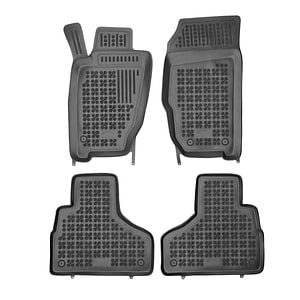 Set covorase auto Rezaw Plast, pentru Jeep Cherokee 2001-2007, 4 bucati, Negru