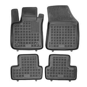 Set covorase auto Rezaw Plast, pentru Renault Megane IV 2016-prezent, 4 bucati, Negru