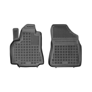 Set covorase auto Rezaw Plast, pentru Peugeot Partner 2008-2018, 2 bucati, Negru
