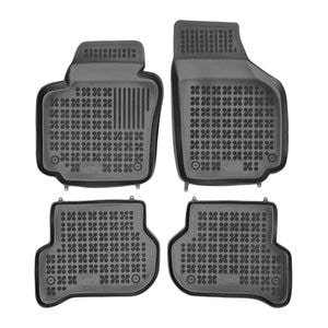 Set covorase auto Rezaw Plast, pentru Volkswagen Golf VI 2008-2013, 4 bucati, Negru