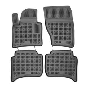 Set covorase auto Rezaw Plast, pentru Volkswagen Touareg 2010-2018, 4 bucati, Negru