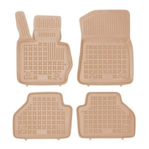Set covorase auto Rezaw Plast, pentru BMW X4 F26 2014-2018, 4 bucati, Crem