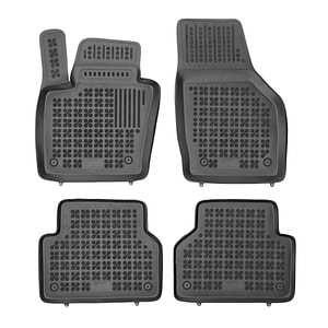 Set covorase auto Rezaw Plast, pentru Audi Q3 8U 2011-2018, 4 bucati, Negru