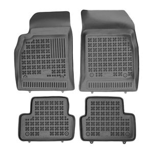 Set covorase auto Rezaw Plast, pentru Chevrolet Cruze 2009-2016, 4 bucati, Negru