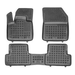 Set covorase auto Rezaw Plast, pentru Peugeot 3008 2016-2024, 3 bucati, Negru