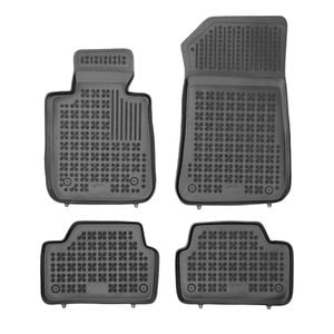 Set covorase auto Rezaw Plast, pentru BMW Seria 1 E87 2004-2011, 4 bucati, Negru