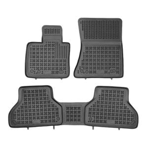Set covorase auto Rezaw Plast, pentru BMW X5 E70 2007-2013, 3 bucati, Negru