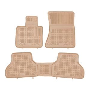 Set covorase auto Rezaw Plast, pentru BMW X5 E70 2007-2013, 3 bucati, Crem