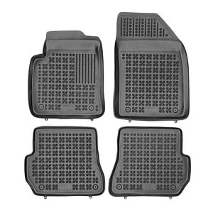 Set covorase auto Rezaw Plast, pentru Ford Fiesta 2002-2008, 4 bucati, Negru