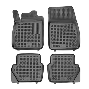 Set covorase auto Rezaw Plast, pentru Ford Fiesta 2017-prezent, 4 bucati, Negru