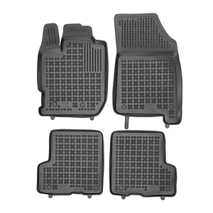 Set covorase auto Rezaw Plast, pentru Dacia Duster 2018-2024, 4 bucati, Negru