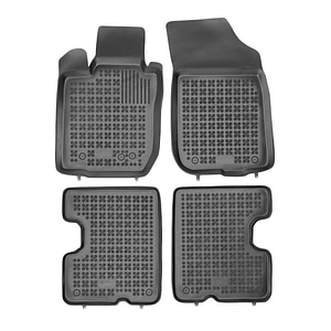 Set covorase auto Rezaw Plast, pentru Dacia Duster 2010-2013, 4 bucati, Negru
