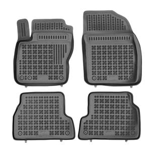 Set covorase auto Rezaw Plast, pentru Ford Focus II 2004-2011, 4 bucati, Negru