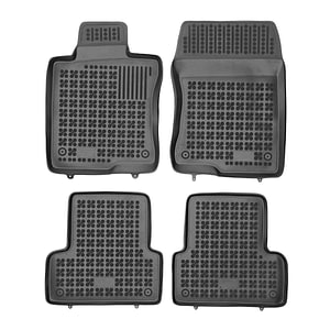 Set covorase auto Rezaw Plast, pentru Honda Accord 2008-2015, 4 bucati, Negru
