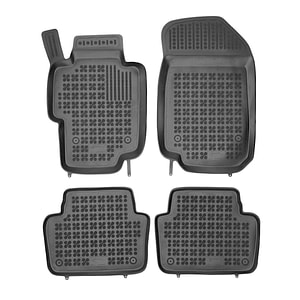 Set covorase auto Rezaw Plast, pentru Honda Accord 2003-2008, 4 bucati, Negru