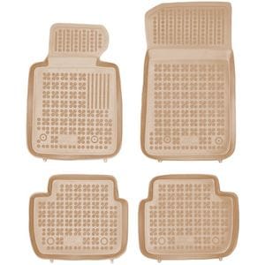 Set covorase auto Rezaw Plast, pentru BMW Seria 3 E90/E91 2005-2012, 4 bucati, Crem