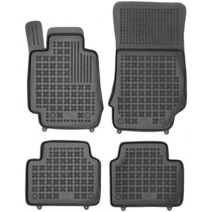 Set covorase auto Rezaw Plast, pentru Alfa Romeo Giulia 2016-prezent, 4 bucati, Negru