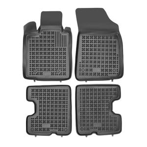 Set covorase auto Rezaw Plast, pentru Dacia Sandero 2008-2012, 4 bucati, Negru