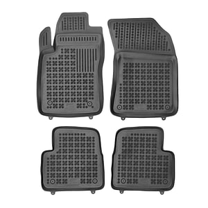 Set covorase auto Rezaw Plast, pentru Citroen C3 2016-prezent, 4 bucati, Negru