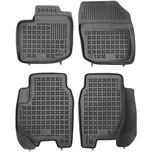 Set covorase auto Rezaw Plast, pentru Honda Civic 2012-2016, 4 bucati, Negru