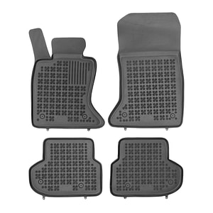 Set covorase auto Rezaw Plast, pentru BMW Seria 5 F10/F11 2010-2017, 4 bucati, Negru