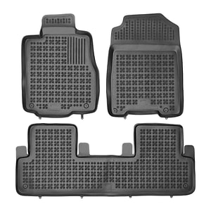 Set covorase auto Rezaw Plast, pentru Honda CR-V 2012-2018, 3 bucati, Negru