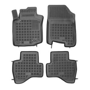 Set covorase auto Rezaw Plast, pentru Citroen C1 2005-2014, 4 bucati, Negru