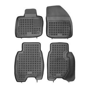 Set covorase auto Rezaw Plast, pentru Honda Civic 2006-2011, 4 bucati, Negru