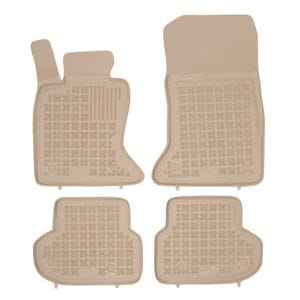 Set covorase auto Rezaw Plast, pentru BMW Seria 5 F10/F11 2010-2017, 4 bucati, Crem