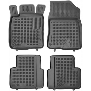 Set covorase auto Rezaw Plast, pentru Honda Civic 2017-2021, 4 bucati, Negru