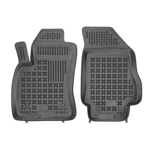 Set covorase auto Rezaw Plast, pentru Fiat Doblo 2010-2022, 2 bucati, Negru