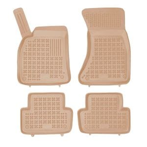 Set covorase auto Rezaw Plast, pentru Audi A4 B8 2007-2015, 4 bucati, Crem