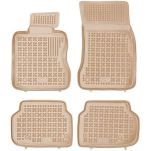 Set covorase auto Rezaw Plast, pentru BMW Seria 7 F01 2008-2016, 4 bucati, Crem