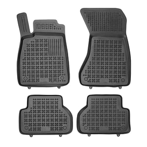 Set covorase auto Rezaw Plast, pentru Audi A5 F5 2017-prezent, 4 bucati, Negru