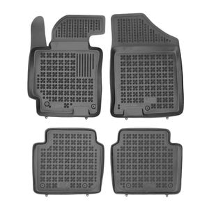 Set covorase auto Rezaw Plast, pentru Hyundai Elantra 2011-2015, 4 bucati, Negru