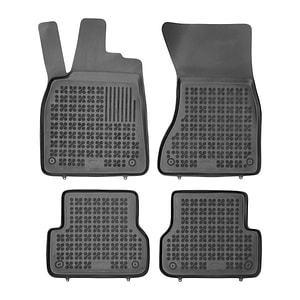 Set covorase auto Rezaw Plast, pentru Audi A6 C7 2011-2018, 4 bucati, Negru