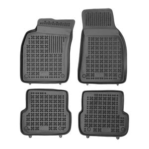 Set covorase auto Rezaw Plast, pentru Audi A6 C6 2004-2011, 4 bucati, Negru
