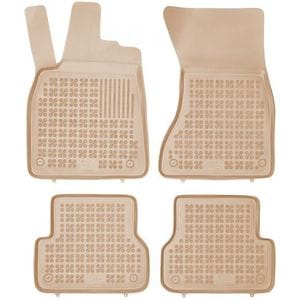 Set covorase auto Rezaw Plast, pentru Audi A6 C7 2011-2018, 4 bucati, Crem