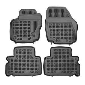 Set covorase auto Rezaw Plast, pentru Ford S-Max 2006-2015, 4 bucati, Negru