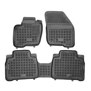Set covorase auto Rezaw Plast, pentru Ford S-Max 2015-prezent, 3 bucati, Negru