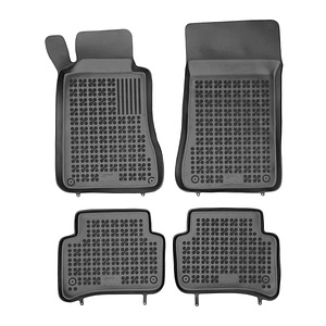 Set covorase auto Rezaw Plast, pentru Mercedes C-Class W203 2000-2007, 4 bucati, Negru
