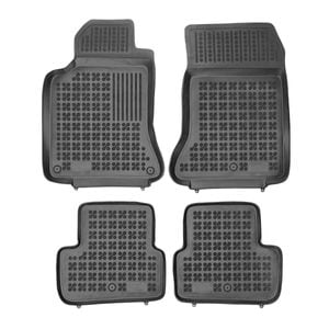 Set covorase auto Rezaw Plast, pentru Mercedes GLA X156 2014-2020, 4 bucati, Negru