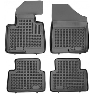 Set covorase auto Rezaw Plast, pentru Hyundai Santa Fe 2012-2018, 4 bucati, Negru