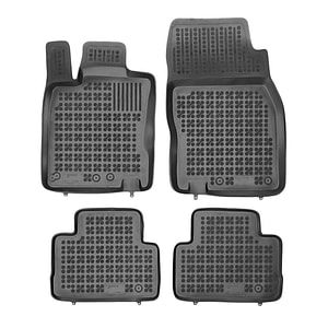 Set covorase auto Rezaw Plast, pentru Nissan Qashqai 2014-2021, 4 bucati, Negru